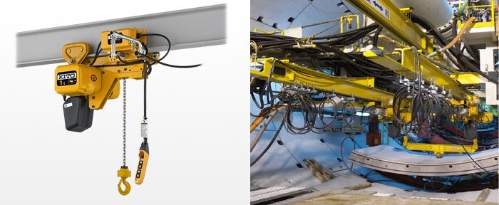 KITO SHER2M Ultra Low Headroom Electric Chain Hoist