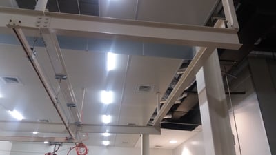 5T Ceiling-Mounted Steel Rail with Lifting Cylinder and Mechanical Gripper - ảnh 7