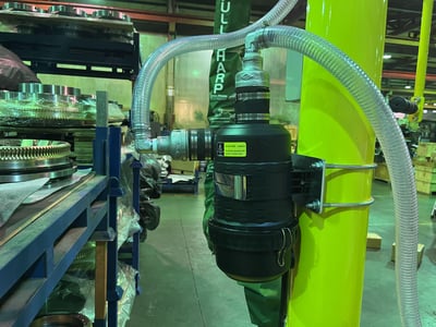 Mobile-Base Aluminum Rail Jib Crane with Becker Vacuum Motor for Carton Box Lifting - ảnh 5