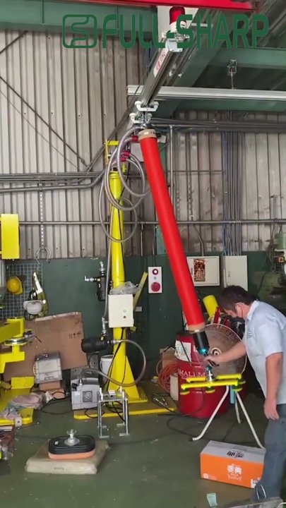 Thiết bị nâng hạ chân không thùng hàng carton, thùng giấy. Thiết bị nâng thùng giấy, carton