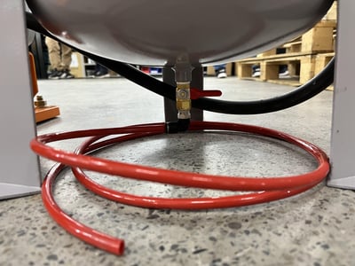 Articulating Jib Crane with Horizontal Pneumatic Hoist for Carton Box Lifting - ảnh 6