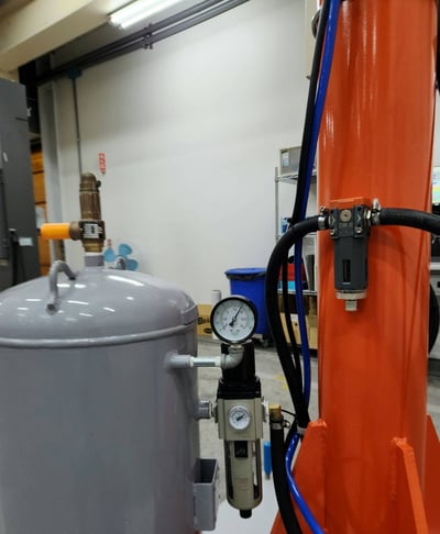 Cầu trục xoay khớp nối đế di động Lifts All hút thùng giấy - ảnh 8