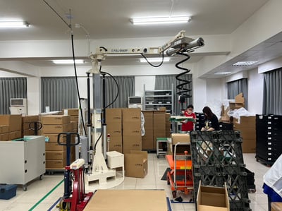 Cầu trục xoay khớp nối đế di động Lifts All hút thùng giấy - ảnh 26