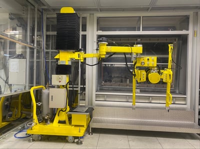 Tay nâng trợ lực lật tấm kính cho xưởng sản xuất kính - ảnh 3