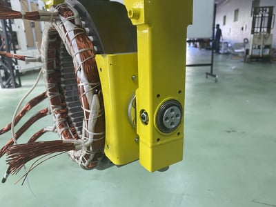 Cầu trục xoay ray nhôm, palang KITO kéo tay và nam châm gạt tay - ảnh 45