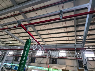 Thanh ray 5T và thiết bị nâng chân không hút thùng giấy 200 kg - ảnh 3