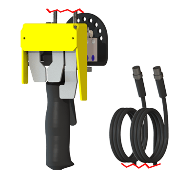 Tay cầm điều khiển điện có cò bấm khí nén FDEPPTA9640