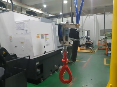 Cầu trục xoay khí nén đế di động cho xưởng linh kiện hàng không - ảnh 8