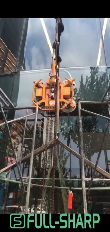 Mặt hút chân không sạc điện hút tấm kính 500kg