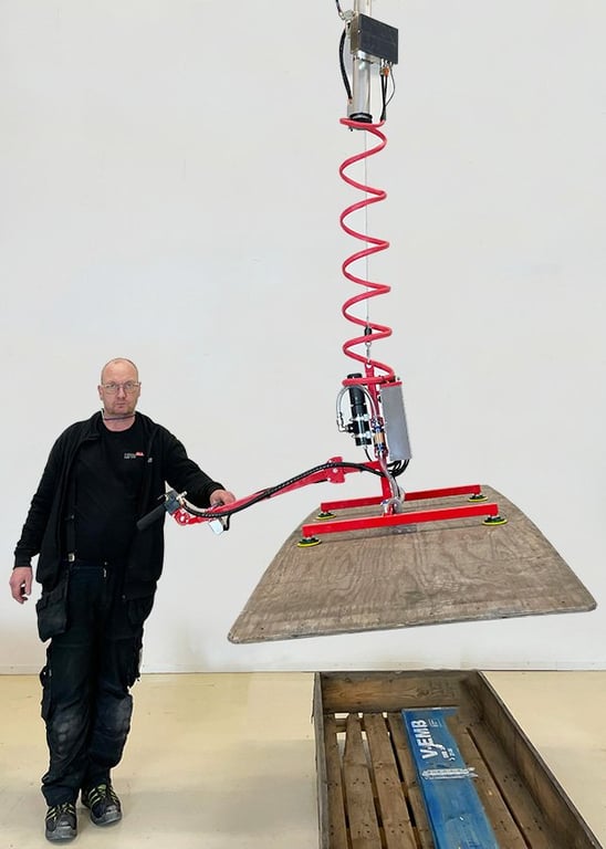 Lifts All vacuum gripper for pallet lids 89-12177