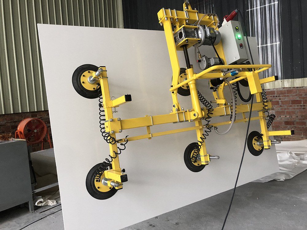 Indoor handling of engineered stone