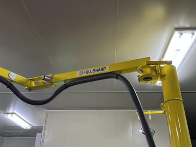 Aluminum Rail Jib Crane with Anver Vacuum Lifter for Bags - ảnh 29