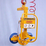 ANVER A25M2-24-VMR, thiết bị nâng chân không kẹp đứng hai mặt hút chạy khí nén, có xoay tay
