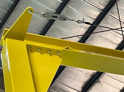 Pneumatic Jib Crane for Lifting Bicycle Frames on the Line - ảnh 22