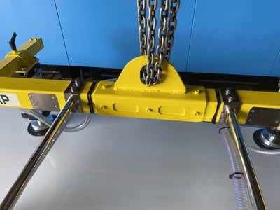 Mặt hút chân không dùng cơ, vacuum pad không cần điện hay khí nén - ảnh 2