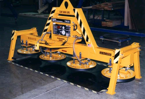 ANVER E800M4-86 four pad electric powered vacuum lifter