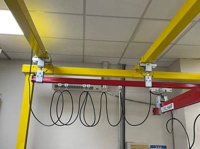 Cầu trục thanh ray 200kg với pa lăng điện KITO - ảnh 12