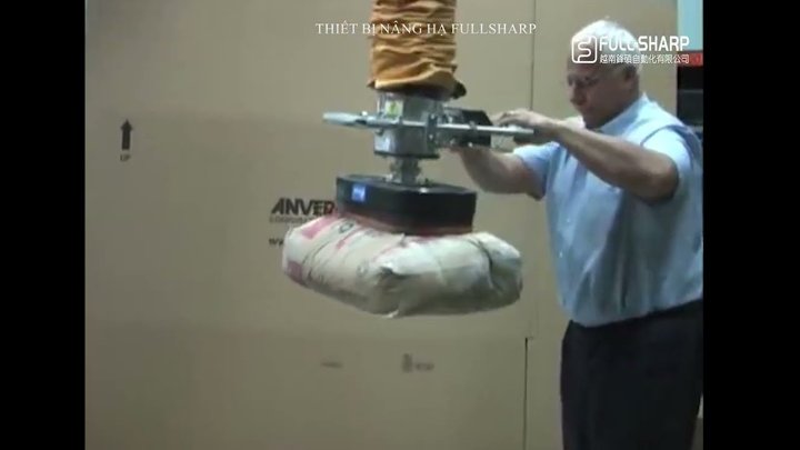 Thiết bị nâng hạ hút chân không bao bột