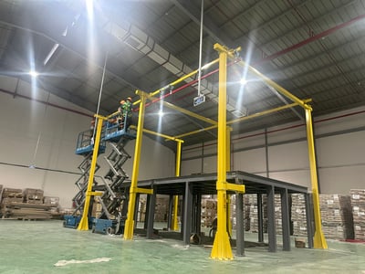 Bộ khung thanh ray thép 200 kg và ống hút chân không ANVER - ảnh 50