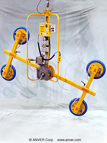 EV200M4 handling a 2000 lb plate