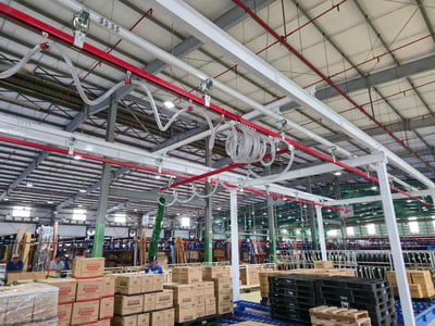 Thanh ray 5T và thiết bị nâng chân không hút thùng giấy 200 kg - ảnh 6