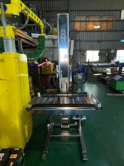 Xe nâng điện phòng sạch inox nâng thùng server cho nhà máy AI - ảnh 23
