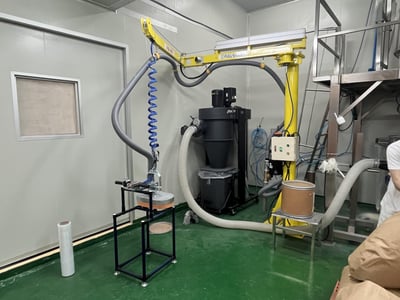 Aluminum Rail Jib Crane with Anver Vacuum Lifter for Bags - ảnh 52