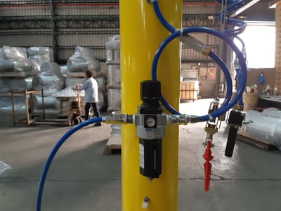 5T Rail Jib Crane with Black Bear 250 kg Electric Hoist - ảnh 4