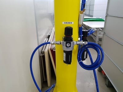 Pneumatic Jib Crane with Vacuum Lifting Pad for Sheet Handling - ảnh 2