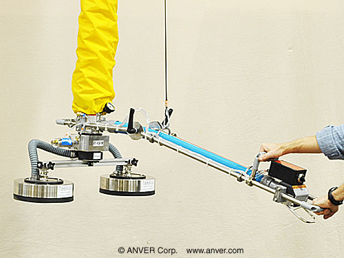 Ống hút chân không ANVER VT140 hai mặt hút tròn nâng hai thùng sơn