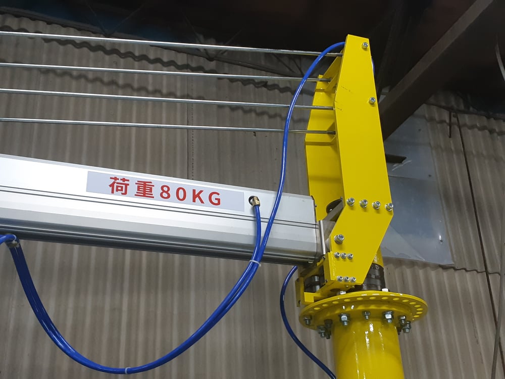 懸浮吊臂搭載感測式手把,適用SUP槳板