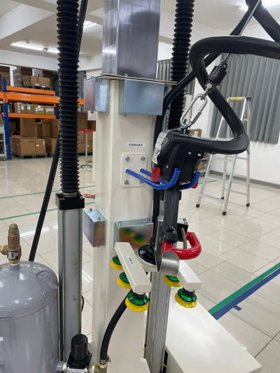 Cầu trục xoay khớp nối đế di động Lifts All hút thùng giấy - ảnh 6