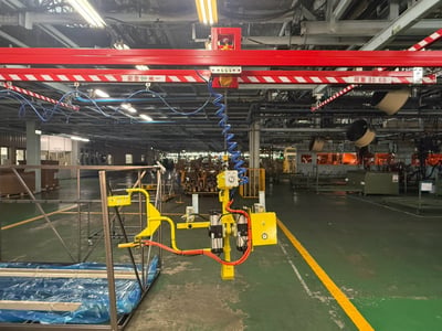 Car door lifting equipment: vacuum tool, double-girder 5T rail, ENDO air hoist - photo 2