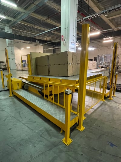 Bàn lật điện 1 tấn, lật pallet, khuôn và cuộn nặng 90 độ - ảnh 3