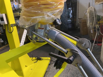 Mobile-Base Jib Crane with Anver Vacuum Tube Lifter and Long Side Handle for Carton Boxes - ảnh 12