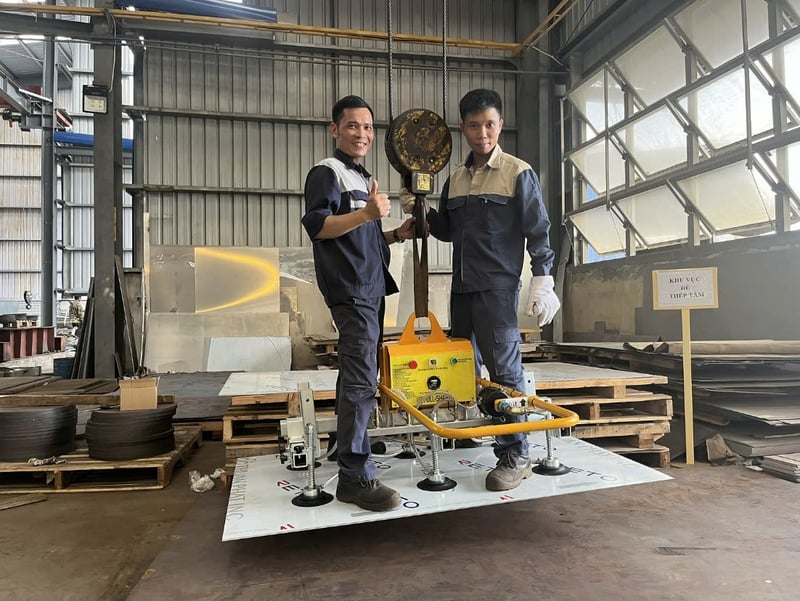 Linh kiện mặt hút chân không sạc điện sản xuất tại Hải Phòng