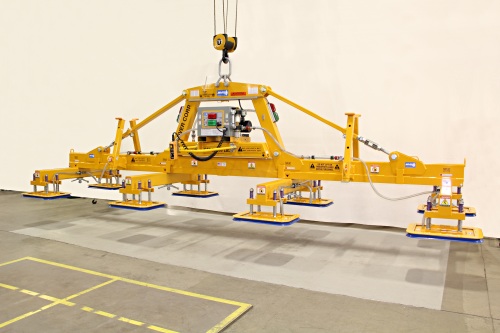 ANVER 8-pad lifting frame with GF15T vacuum generator