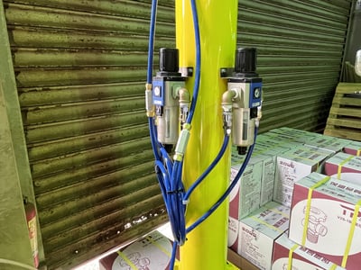 Pneumatic Jib Crane with Vacuum Lifting Pad for Carton Boxes - ảnh 12