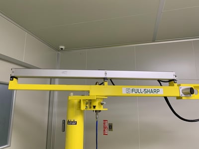 Cầu trục xoay khớp nối đế di động treo air balancer FullSharp - ảnh 5