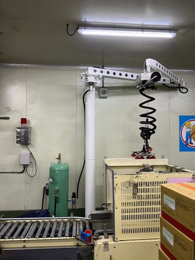Cầu trục xoay khớp nối Lifts All hút thùng giấy - ảnh 19