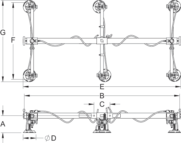 L90M6 dimension drawing