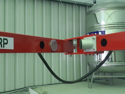 Articulating Jib Crane on Mobile Base with Vacuum Lifter for Carton Boxes - ảnh 3