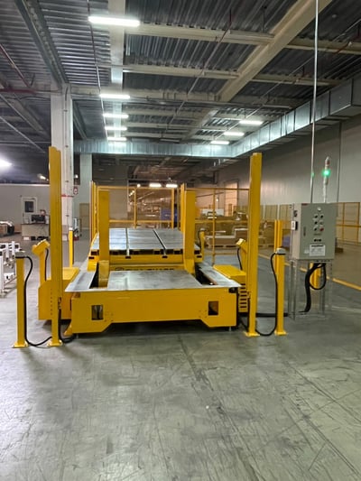 Bàn lật điện 1 tấn, lật pallet, khuôn và cuộn nặng 90 độ - ảnh 10