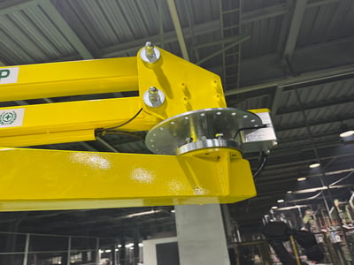 Tay nâng trợ lực khí nén nâng phôi vào máy phay tiện CNC - ảnh 9