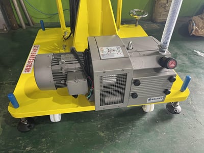 Cầu trục xoay ray nhôm đế di động hút chân không thùng giấy - ảnh 5
