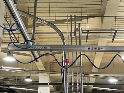 Thanh ray nhôm với air balancer ENDO và tool hút khí nén - ảnh 8