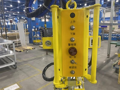 Cầu trục xoay tay khớp nối treo air balancer và tool hút khí nén - ảnh 14