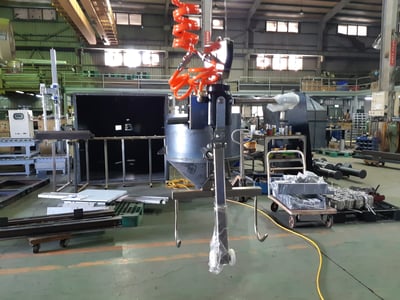 Pneumatic Jib Crane with Force-Sensing Handle and Lifting Hook - ảnh 8