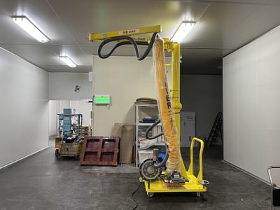 Aluminum Rail Jib Crane with Anver Vacuum Lifter for Bags - ảnh 39