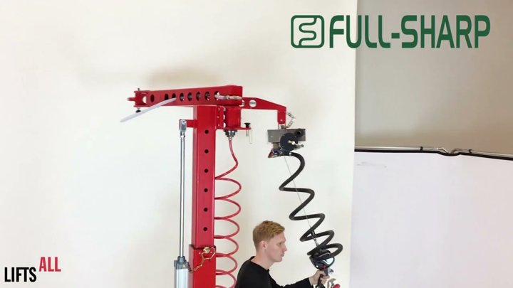Cầu trục xoay khớp nối đế di động treo thiết bị nâng hạ hút chân không thùng kim loại, thùng giấy